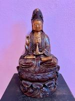 Bronze Buddha Statue Guanyin/Kwan-yin 37cm Bayern - Neufahrn Vorschau