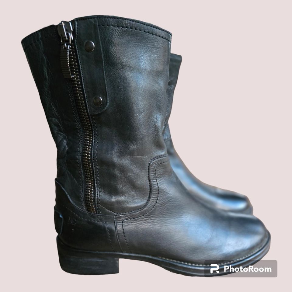 Donna Carolina stiefelette stiefel boots schwarz 39 neu luxus Das in Lünen