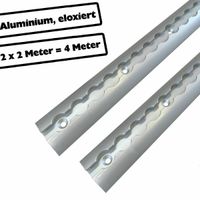 2 x 1 m Alu Airlineschiene Zurrschiene runde halbrunde Form Nordrhein-Westfalen - Porta Westfalica Vorschau