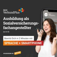 Ausbildung zum Sozialversicherungsfachangestellten (m/w/d) - 2024 bei BKK VerbundPlus in Biberach a.d. Riß Baden-Württemberg - Biberach an der Riß Vorschau