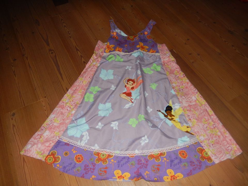 Gr. 152 Sommerkleid mit Tinkerbell von Dawanda Esty Handmade in Oyten