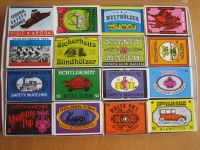 16 Zündholzspiele Ria Holler München 1977 Rarität Baden-Württemberg - Rheinstetten Vorschau