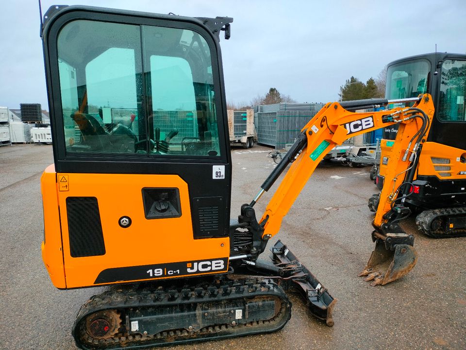 Minibagger JCB 19C-1 / Netto: 21.100€ in Gomaringen