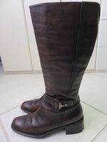 Bellissima Leder Langstiefel 38 Braun Schnalle Rheinland-Pfalz - Gebhardshain Vorschau