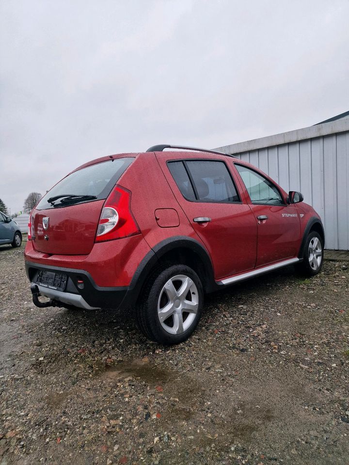 Dacia Sandero 1.6 Stepway TÜV NEU  AHK+Klima+Euro5 in Moormerland