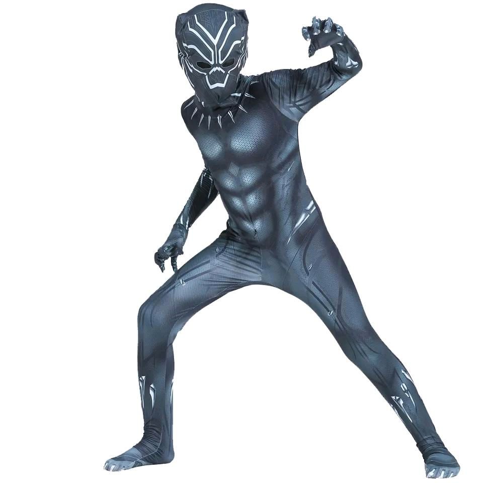 Marvel Black Panther Kinder Kostüm,Anzug,Overall,Neu,Halloween in Bremerhaven