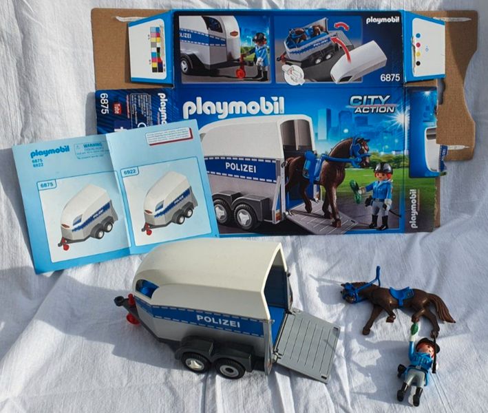 PLAYMOBIL® City Action Berittene Polizei mit Anhänger 6875 in Bayern -  Fürstenfeldbruck | Playmobil günstig kaufen, gebraucht oder neu | eBay  Kleinanzeigen ist jetzt Kleinanzeigen