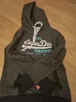 Top erhaltener grauer Superdry Pulli Größe L Baden-Württemberg - Karlsruhe Vorschau