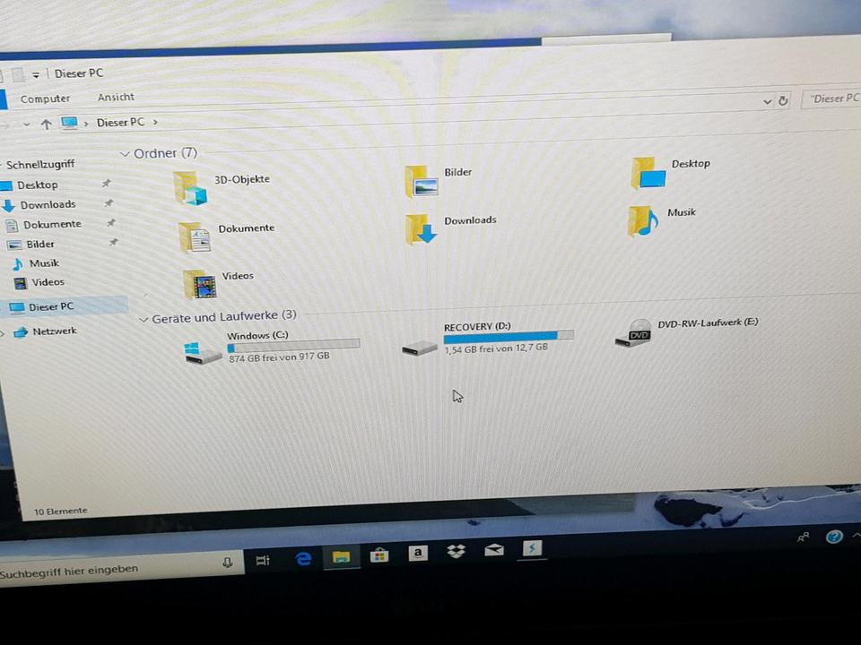 PC HP Slimline Desktop 260-a134ng / 8gb RAM  / 1TB HDD  Bluetooth in Gütersloh