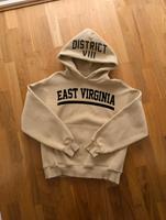 Zara Hoodie Beige schwarz Druck dick warm Kapuzenpullis oversize Bremen - Borgfeld Vorschau
