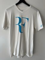 Nike Roger Federer RF Tee T Shirt T-Shirt Weiß Blau M Top Zustand Baden-Württemberg - Heidelberg Vorschau