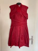 Cocktailkleid, rot, Größe 38 inkl. Bolero Wandsbek - Hamburg Hummelsbüttel  Vorschau