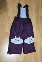 Schneehose, Skihose in lila mir Katze gr. 98 Bayern - Veitsbronn Vorschau