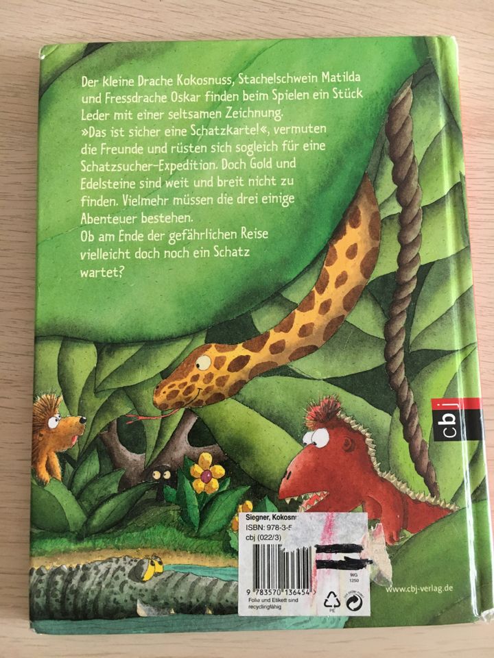 Der kleine Drache Kokosnuss & der Schatz im Dschungel Kinderbuch in Frankfurt am Main