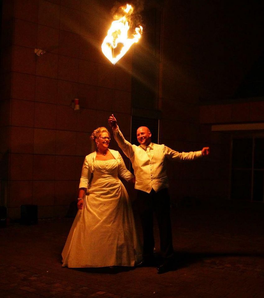 Feuershow zur Hochzeit / Hochzeitsfeier/ Hochzeitsfeuershow in Kaiserslautern