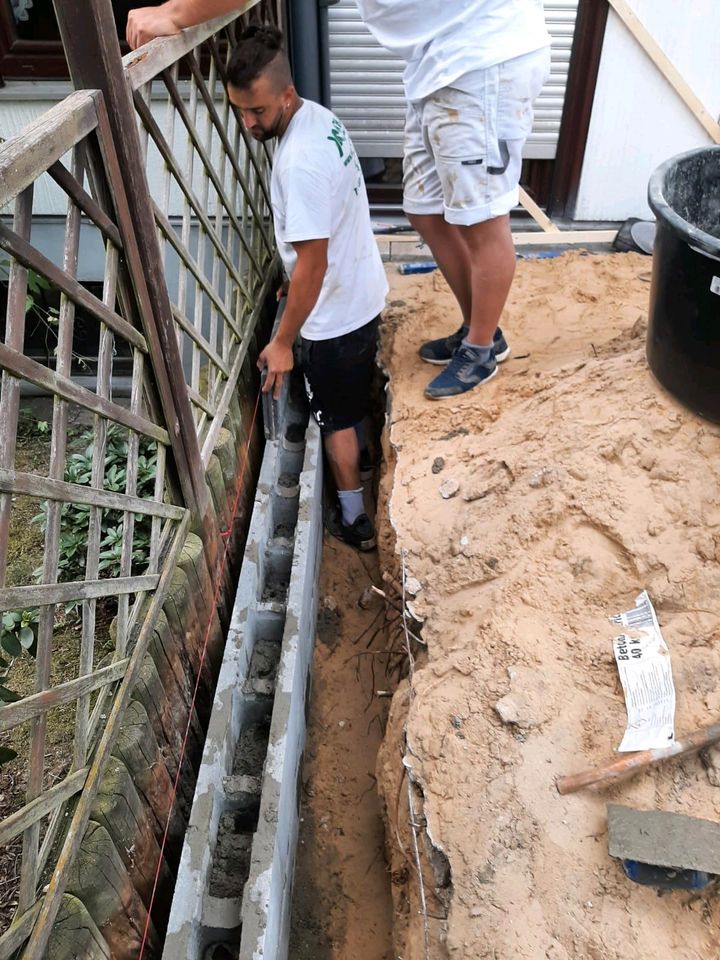 Trockenlegung Horizontal Sperre  Keller Auschachtung in Berlin