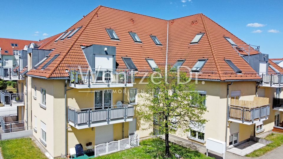 1-Zimmer Wohnung mit Terrasse und Tiefgaragenstellplatz im Norden der Stadt in Leipzig