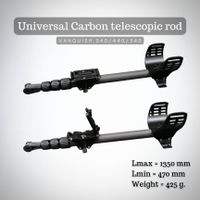 Universal Carbon Teleskopgestänge für Vanquish 340/440/540 Dortmund - Derne Vorschau