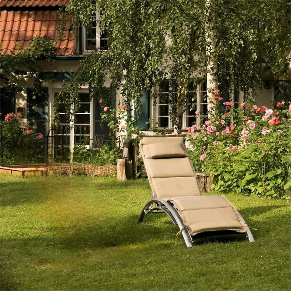 Blumfeldt Wellness,- Relax,- Sonnenliege Beige Aluminium in Stolberg (Rhld)