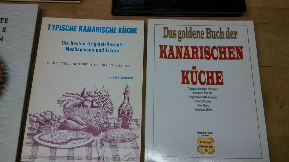 5 x Kanaren Lanzarote Bücher, Kochbücher, Bildbände in Lambsheim