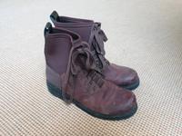 Stiefeletten/ Schuhe/ Stiefel/ Boots bordeauxrot Größe 41 Hessen - Bad Homburg Vorschau