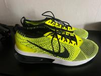 Nike Air Max Flyknit Racer Gelb 44.5 10.5 Bayern - Gerolzhofen Vorschau