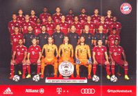 Fußball, FC Bayern München, 2021/22, 2 Karten, Mannschaftsbild Bayern - Villenbach Vorschau