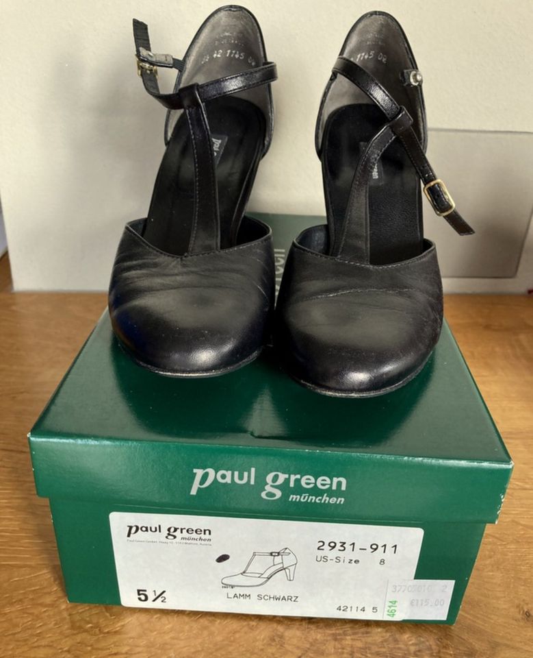 "Paul Green" Pumps schwarz Gr. 38,5 (UK 5 1/2) in Loßburg