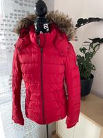 Rote Tommy Hilfiger Winterjacke mit Kapuze Bayern - Hengersberg Vorschau