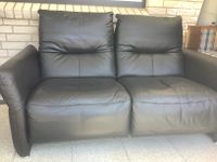 Leder - Sofa schwarz Schleswig-Holstein - Pansdorf Vorschau