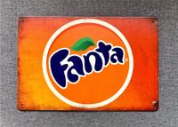 Retro Blechschild Deko Schild Vintage 30x20cm Fanta *Neu* Baden-Württemberg - Walddorfhäslach Vorschau