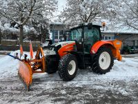 Steyr 4120 Profi mit Schmidt Schneepflug und Salzstreuer Baden-Württemberg - Trochtelfingen Vorschau