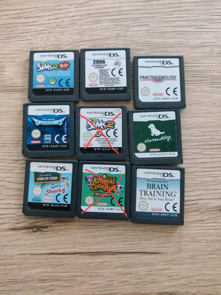 Diverse Nintendo DS Spiele in Bünde