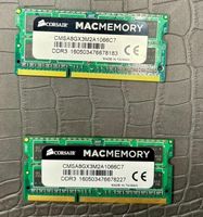 CORSAIR MAC MEMORY - DDR3 - KIT - 8 GB: 2 X 4 GB Nordrhein-Westfalen - Ahlen Vorschau