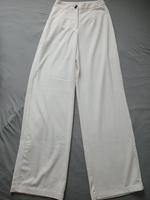 Hose Bershka wide leg weiß Stoffhose gerade geschnitten Niedersachsen - Lachendorf Vorschau