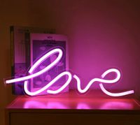 LED Neon Schild Liebe Lampe Licht Leuchtreklame Wandleuchte Hessen - Bebra Vorschau