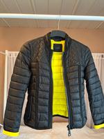 Steppjacke, Daunenjacke, Guess, schwarz/gelb/neon S/36 Bayern - Herzogenaurach Vorschau