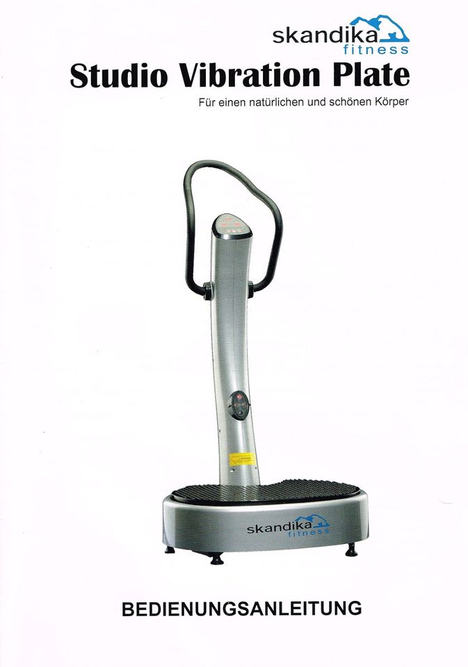 SKANDIKA VIBRATIONSPLATTE POWER PLATE FITNESS in Laubach