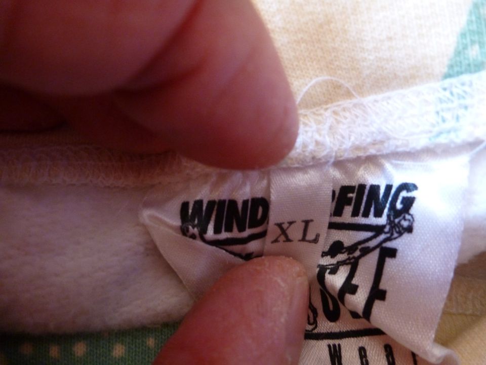 Windsurfing Chiemsee Pulli Rolli  Sweatshirt Vintage 90er XL in Raubling