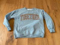 Zara 140 10 Jahre Pullover Together Pailletten Sweatshirt grau Sachsen - Moritzburg Vorschau