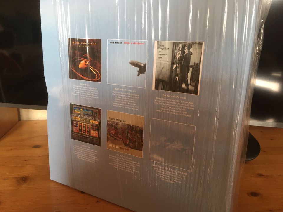 Mark Knopfler Vinylbox, leer, inkl Kunstdrucke in Lampertheim