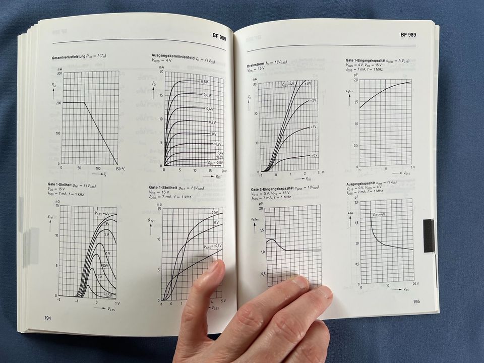 SIEMENS Datenbuch 1986/87 Tunerhalbleiter in Bremen