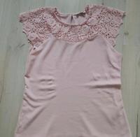 T Shirt mit Spitze von Orsay Gr.XL Brandenburg - Schwarzheide Vorschau