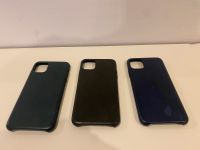 Apple ❤️ iPhone 11 Pro Max original Lederhülle blau grün schwarz Niedersachsen - Wilhelmshaven Vorschau