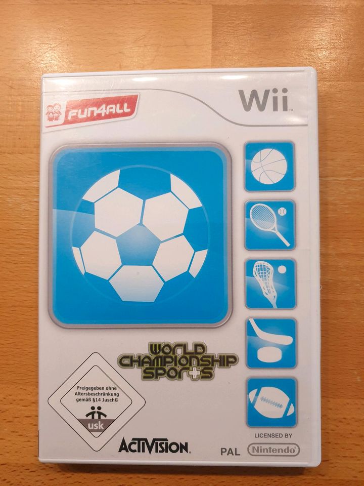 World Championship Sports Nintendo Wii Spiel in Holzgünz