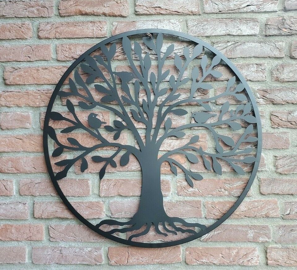 Wanddeko Ornament Baum des Lebens 60cm Lebensbaum Skulptur Bild in Bad Schwartau