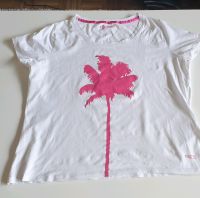 T-Shirt von Tuzzi Gr. 46, weiß mit Palme pink München - Sendling Vorschau