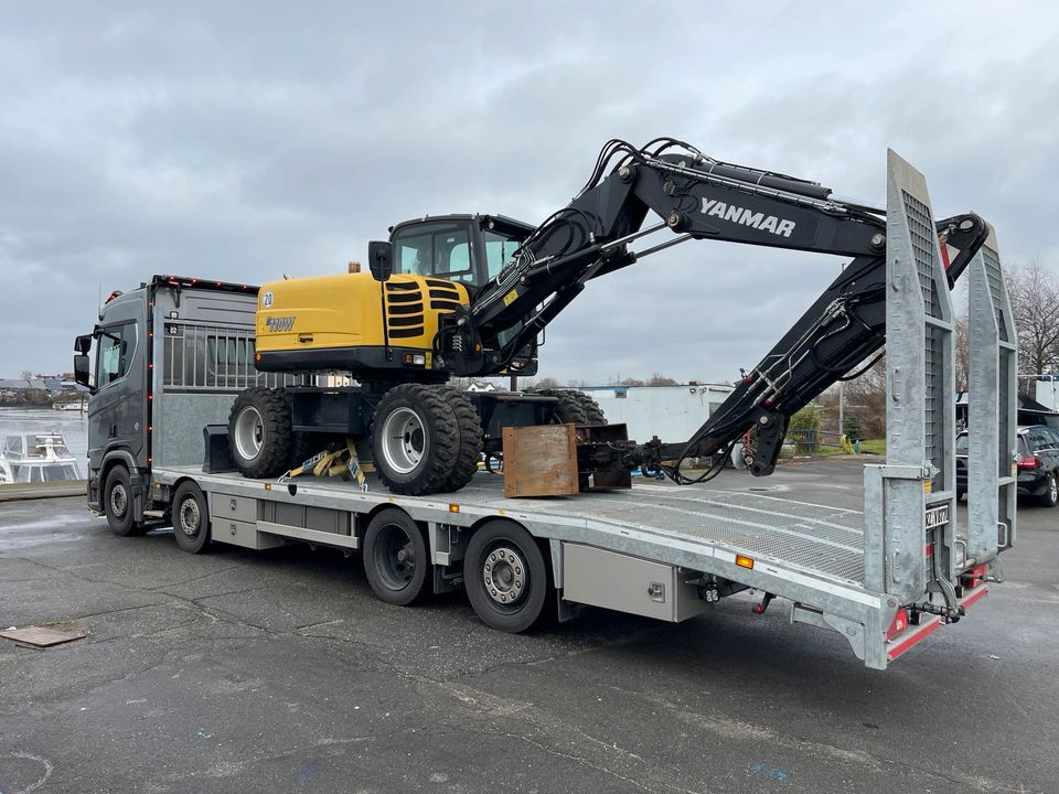 Transport von Baumaschinen # Trecker # Unimog # Multicar # Bagger in Hamburg