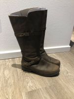 Teva De La Vina Langschaft Stiefel braun Leder Riemen 38 flach Nordwestmecklenburg - Landkreis - Seehof Vorschau