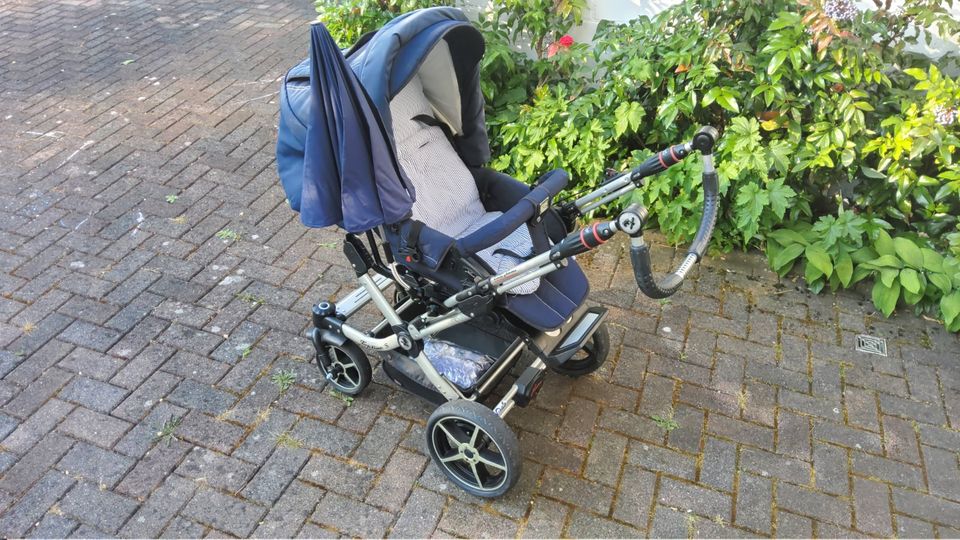 Hartan Kinderwagen, Model ToplineS, Ausf. TOM  Tailor blau Jungs in Sulzbach-Rosenberg